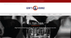 Desktop Screenshot of gentslounge.com