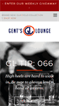 Mobile Screenshot of gentslounge.com